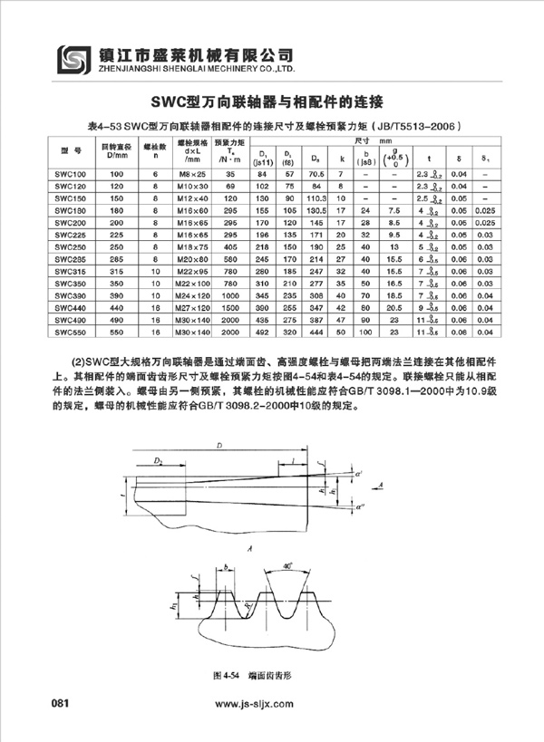 SWC型万向必赢亚娱乐（中国）官方网站