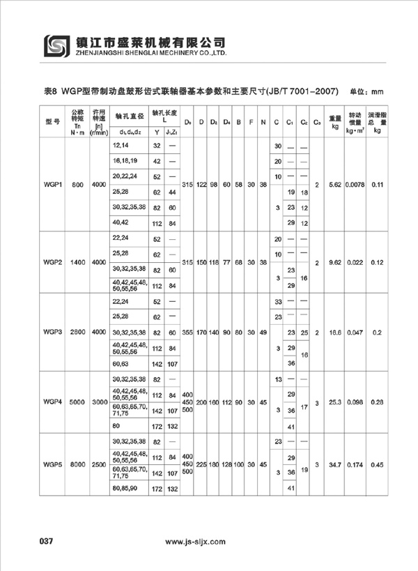 WGP型鼓形齿必赢亚娱乐（中国）官方网站