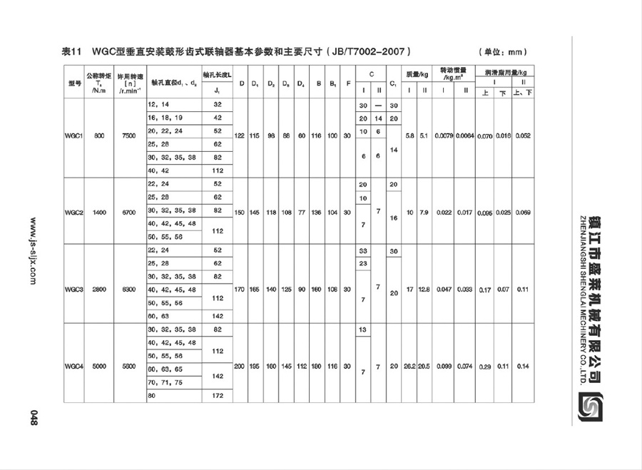 WGC型鼓形齿必赢亚娱乐（中国）官方网站