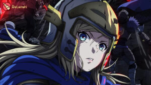 Alicia’s reflection in a broken mirror—a hero torn between oath and bondage.